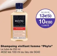 Monoprix Shampoing vivifiant femme Offres et Promotions