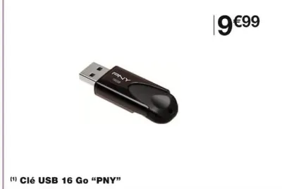 Monoprix Clé USB 16 Go Offres et Promotions