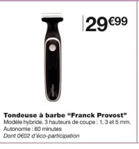 Monoprix Tondeuse à barbe Offres et Promotions