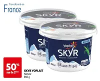 Auchan Hypermarché Skyr Yoplait Offres et Promotions