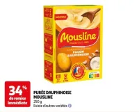 Auchan Hypermarché Purée Dauphinoise Mousline Offres et Promotions