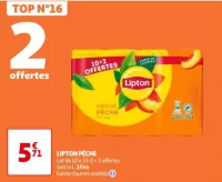 Auchan Hypermarché Lipton Pêche Offres et Promotions