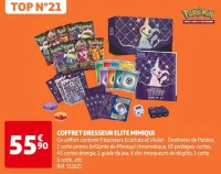 Auchan Hypermarché Coffret Dresseur Elite Mimiqui Offres et Promotions