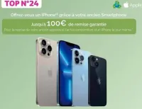 Auchan Hypermarché Jusqu'a 100€ De Booster Reprise Sur La Gamme Iphone Offres et Promotions