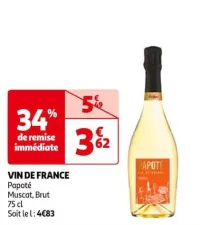 Auchan Hypermarché Vin De France Offres et Promotions