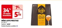 Auchan Hypermarché Bière Leffe Prestige Offres et Promotions