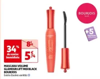 Auchan Hypermarché Mascara Volume Glamour Lift Moi Black Bourjois Offres et Promotions