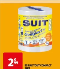 Auchan Hypermarché Essuie Tout Compact Suit Offres et Promotions