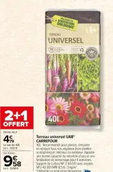 Carrefour Market Terreau universel UAB* Offres et Promotions