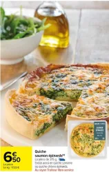 Carrefour Market Quiche saumon épinards Offres et Promotions