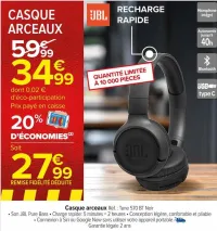 Carrefour Casque arceaux Offres et Promotions