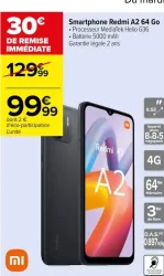 Carrefour Smartphone Redmi A2 64 Go Offres et Promotions