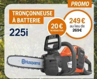 Husqvarna TRONÇONNEUSE À BATTERIE 225i Offres et Promotions