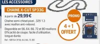 Husqvarna CHAINE X-CUT SP33G Offres et Promotions