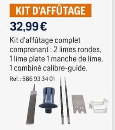 Husqvarna KIT D'AFFÛTAGE Offres et Promotions