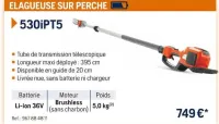 Husqvarna ÉLAGUEUSE SUR PERCHE 530iPT5 Offres et Promotions