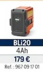 Husqvarna BATTERIES BLi20 Offres et Promotions